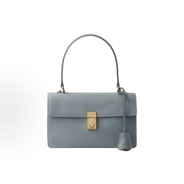 PRADA Soft Sound Detachable Adjustable Shoulder strap Metal accessory Shoulder Bag for Women, Medium size